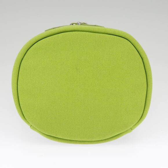 PRADA Shoulder Bag Canvas Silver Green - Picture 6 of 10